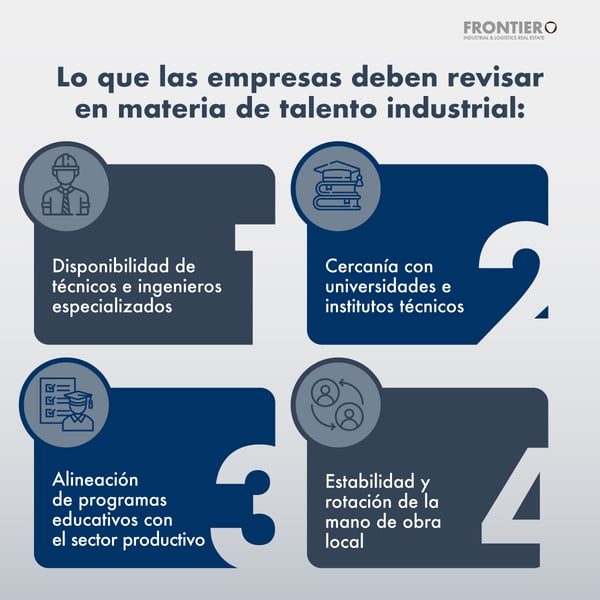 Factores que debes analizar para el talento de tu nave industrial en México