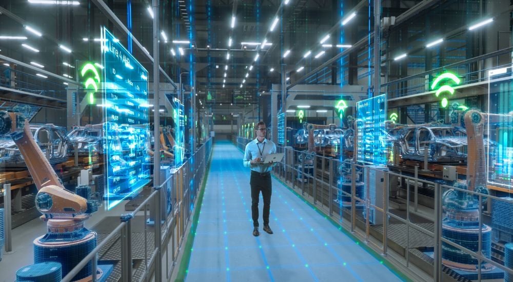 Smart industrial parks powered by digital twins and data-driven decisions
